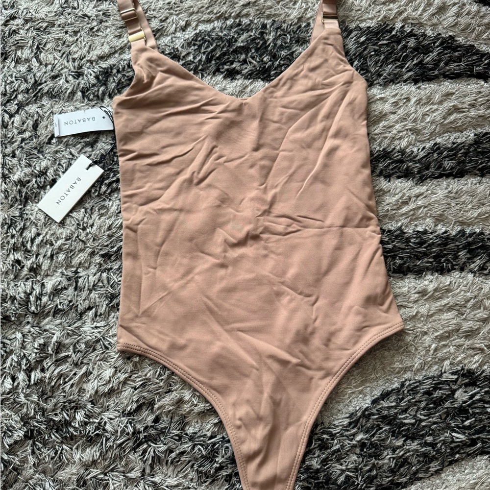 Babaton Tan Bodysuit